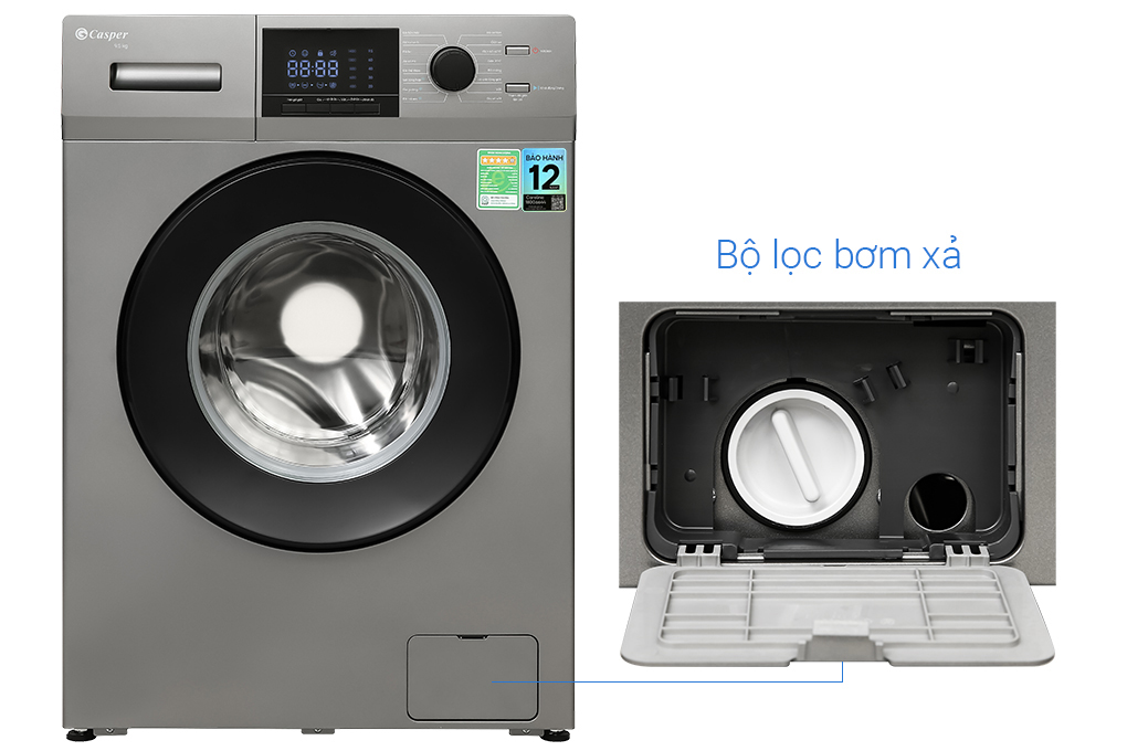 Máy giặt Casper Inverter 9.5 kg WF-95VG5 - Ảnh 6