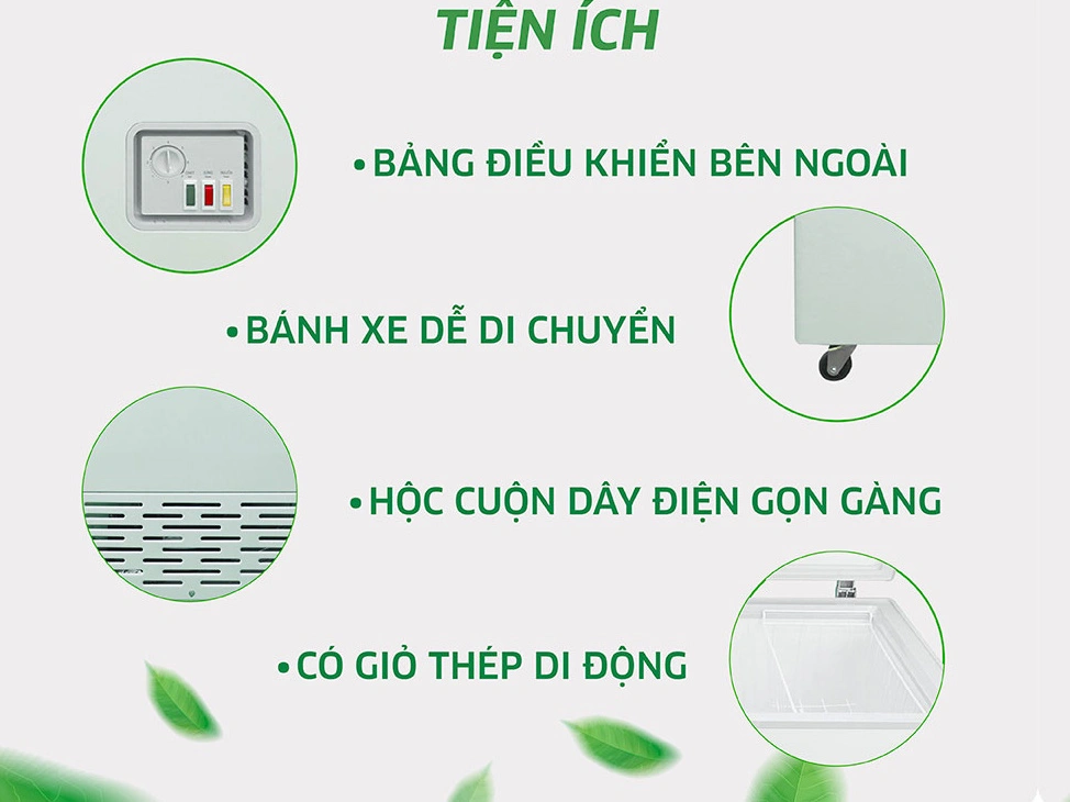 Tủ đông kháng khuẩn Kangaroo 327 lít KG327C2N - Ảnh 5
